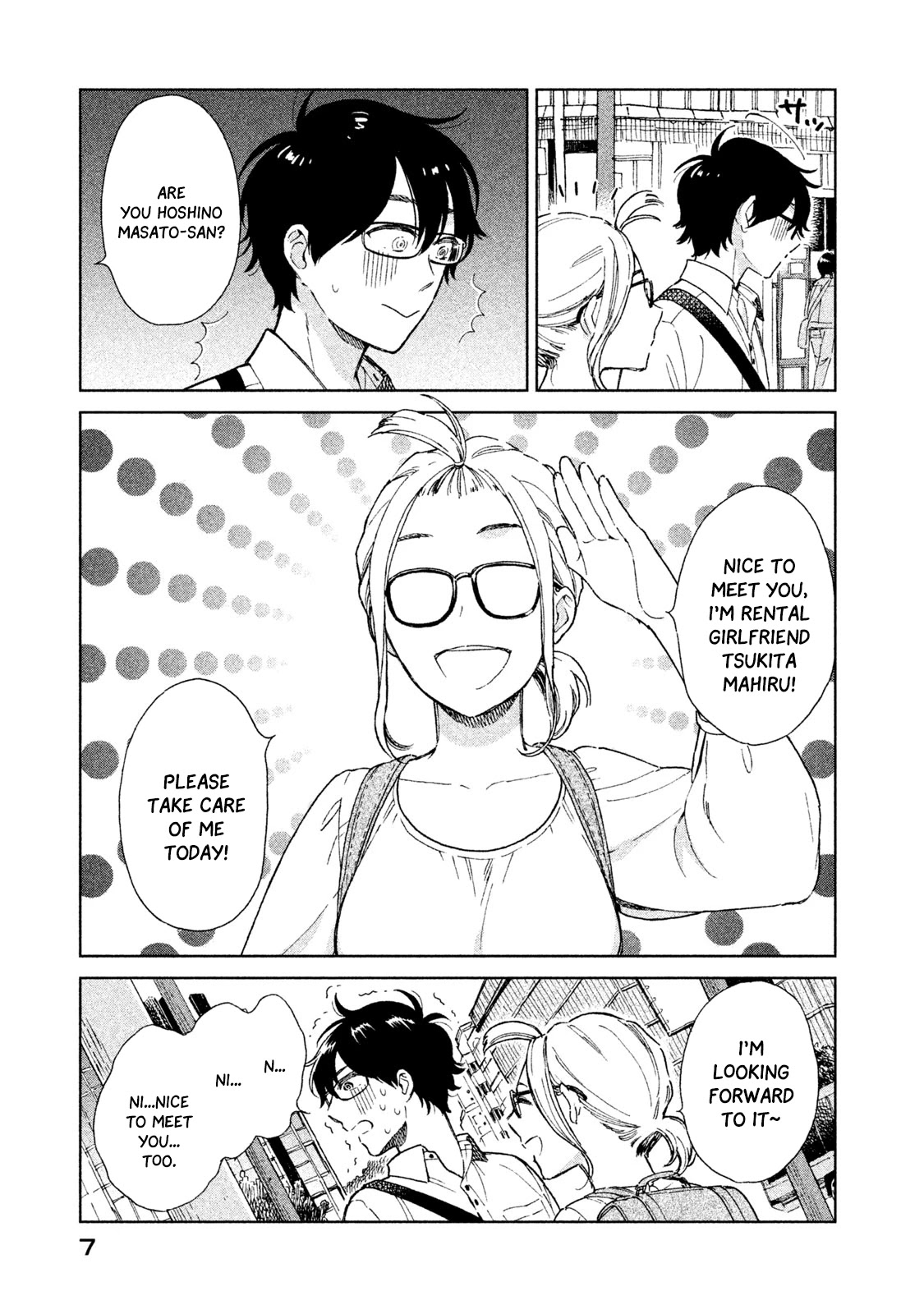 Rental Girlfriend Tsukita-san Chapter 1 page 9 - Chapter 1: 1st Reservation