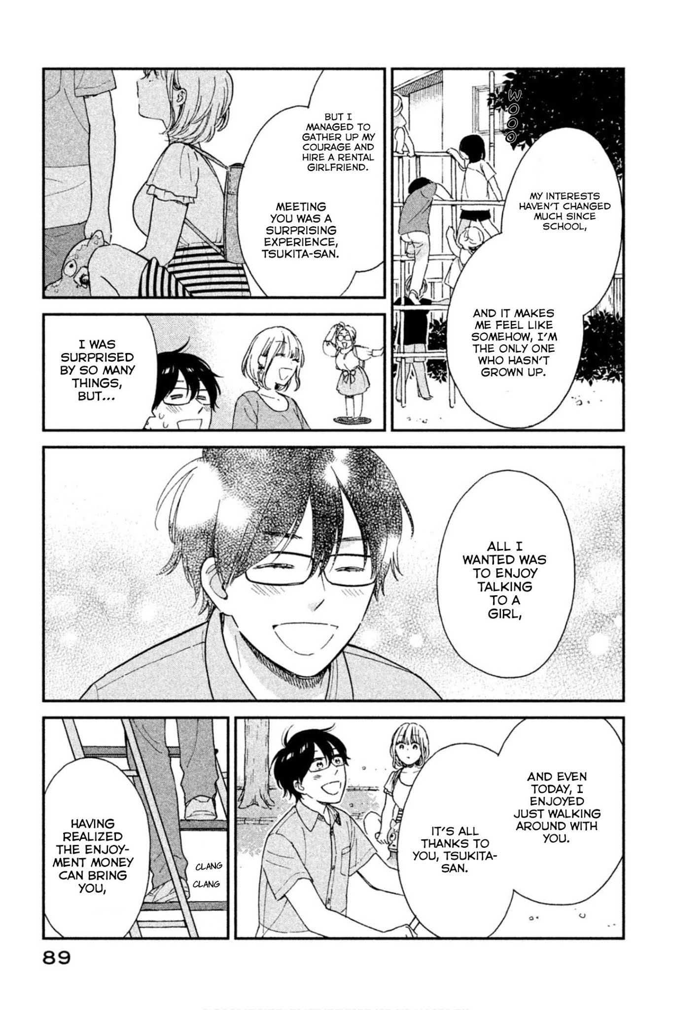 Rental Girlfriend Tsukita-san Chapter 6 page 13 - Chapter 6: 6th Date