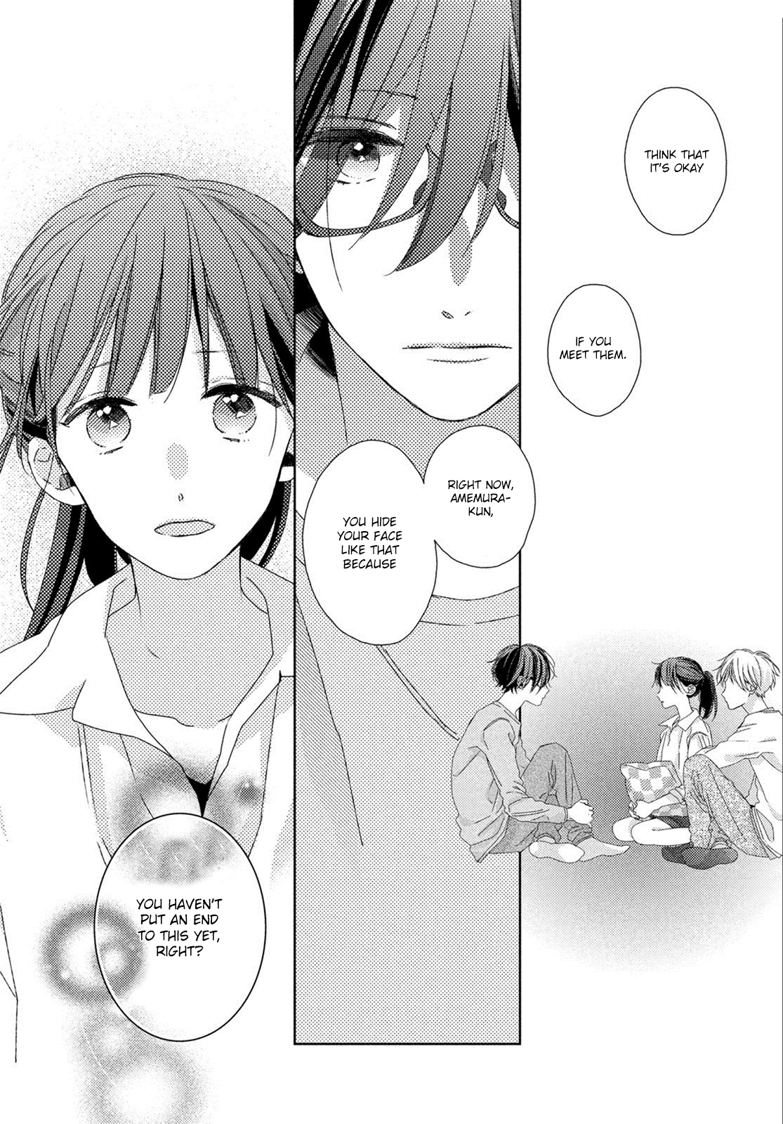 Renzu-Sou no Sankaku Chapter 12 page 11 - Chapter 12: determination and smile