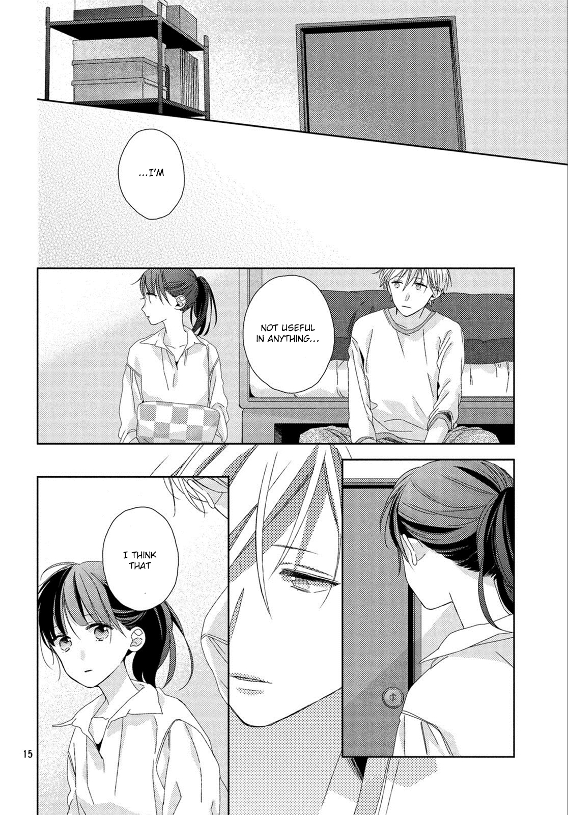 Renzu-Sou no Sankaku Chapter 12 page 14 - Chapter 12: determination and smile