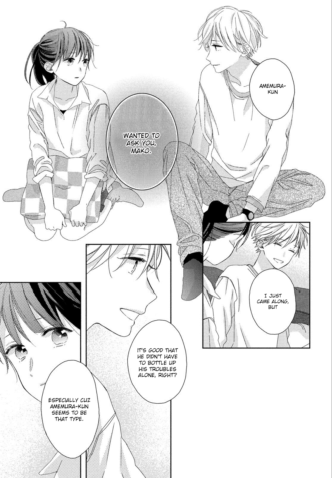 Renzu-Sou no Sankaku Chapter 12 page 15 - Chapter 12: determination and smile