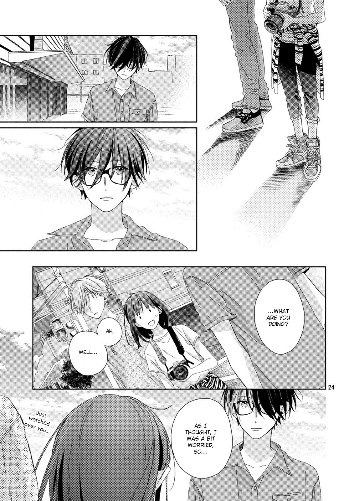 Renzu-Sou no Sankaku Chapter 12 page 23 - Chapter 12: determination and smile