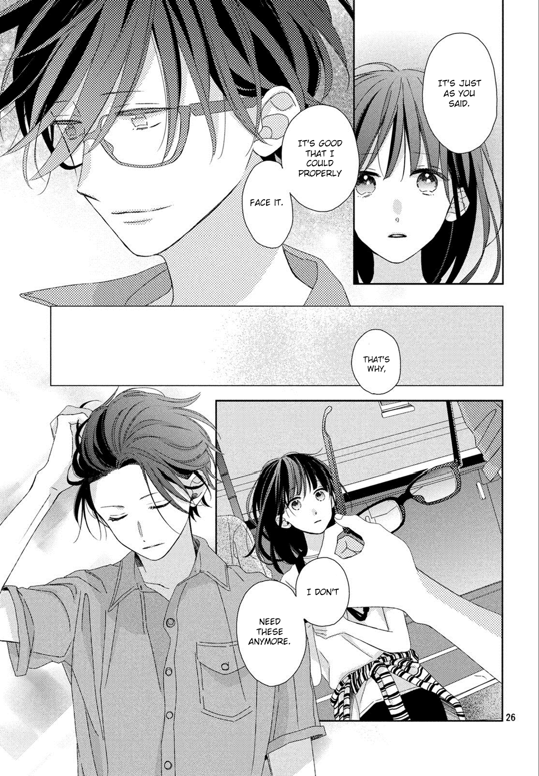 Renzu-Sou no Sankaku Chapter 12 page 25 - Chapter 12: determination and smile
