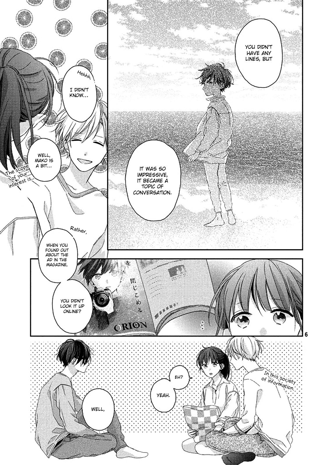 Renzu-Sou no Sankaku Chapter 12 page 5 - Chapter 12: determination and smile