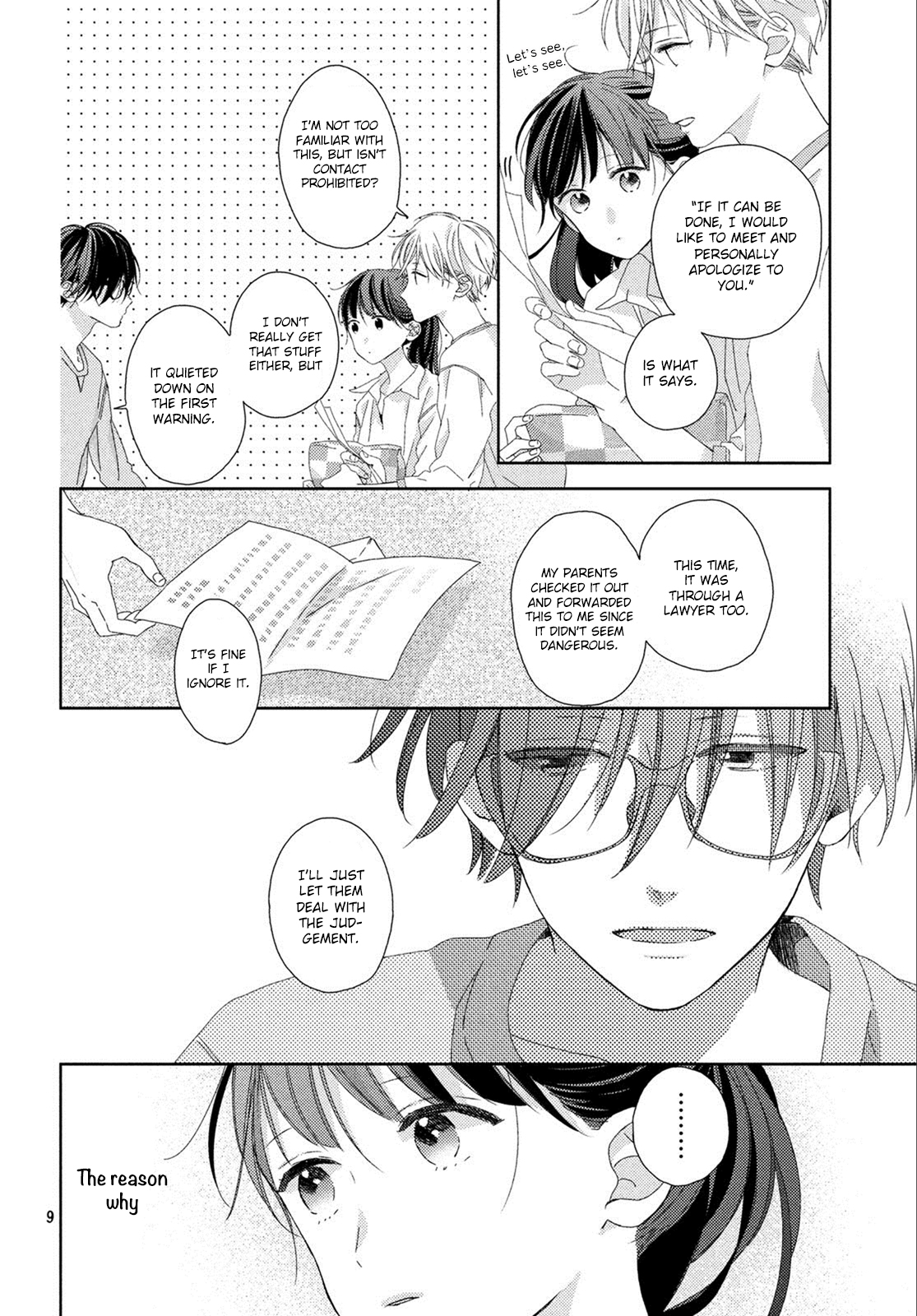 Renzu-Sou no Sankaku Chapter 12 page 8 - Chapter 12: determination and smile