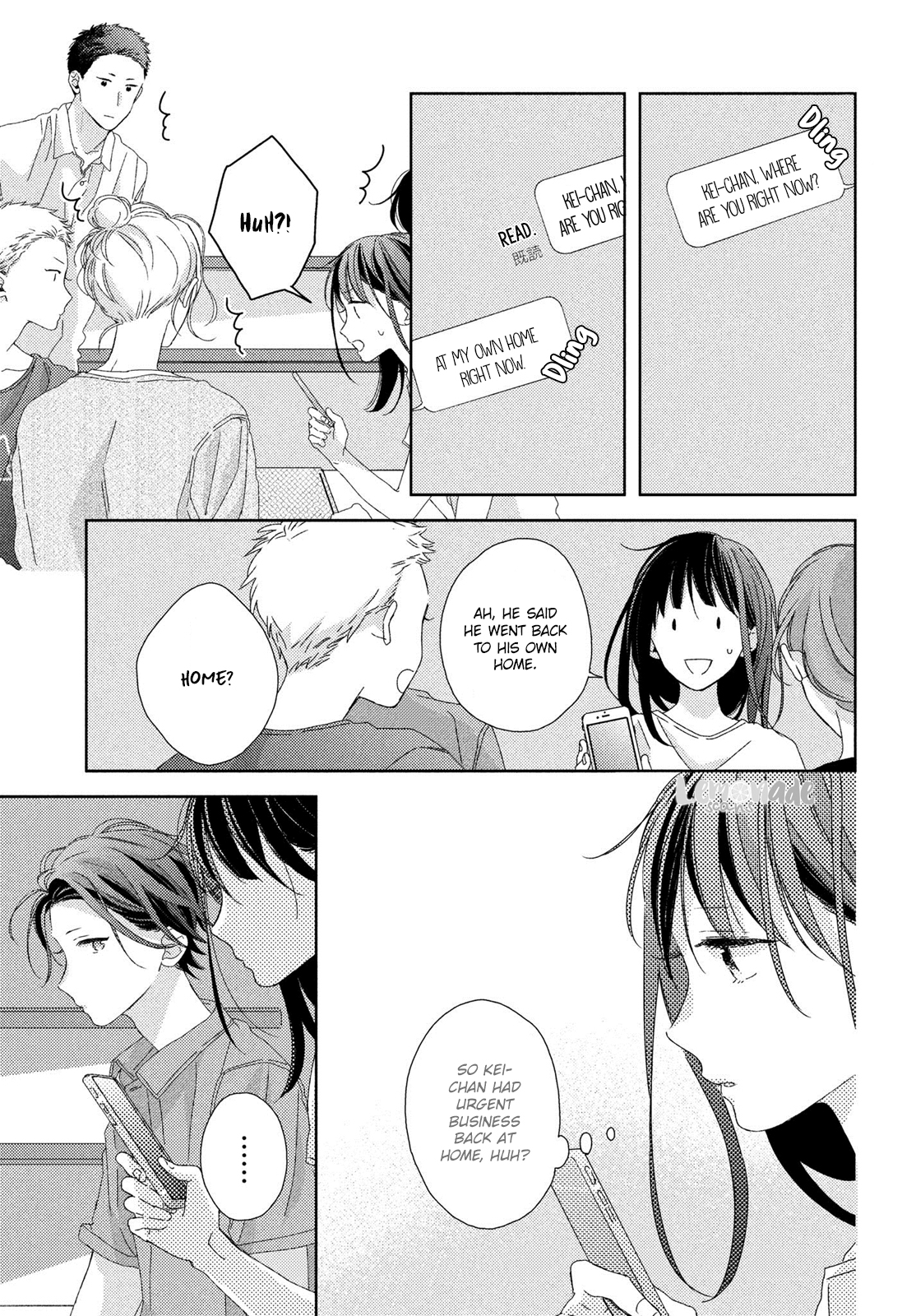 Renzu-Sou no Sankaku Chapter 13 page 10 - Chapter 13: Farewell Kiss