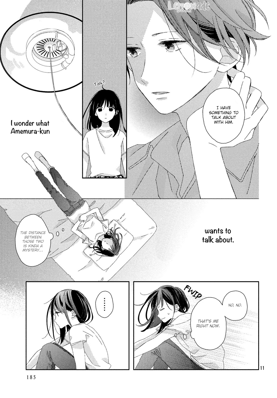 Renzu-Sou no Sankaku Chapter 13 page 12 - Chapter 13: Farewell Kiss