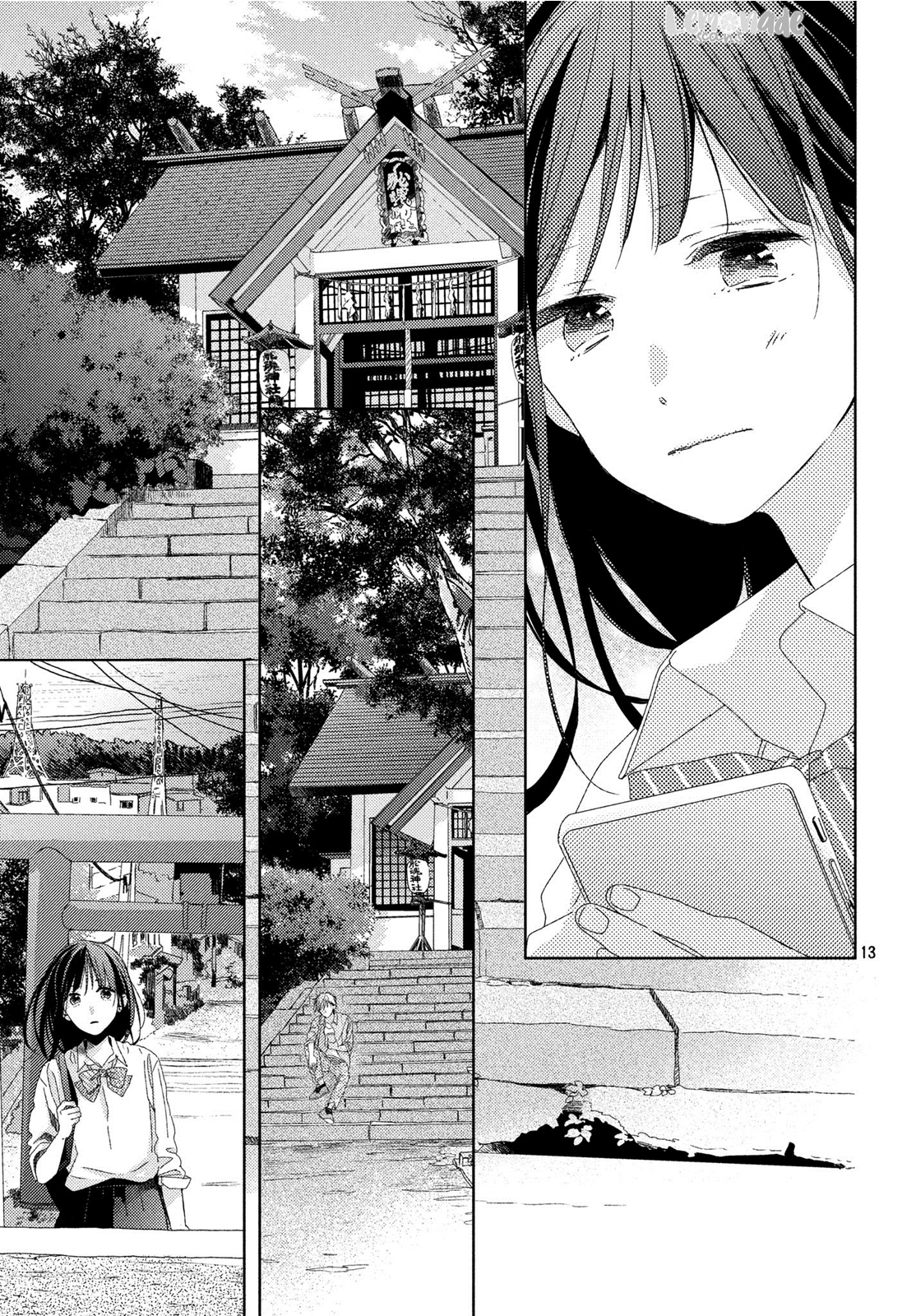 Renzu-Sou no Sankaku Chapter 13 page 14 - Chapter 13: Farewell Kiss