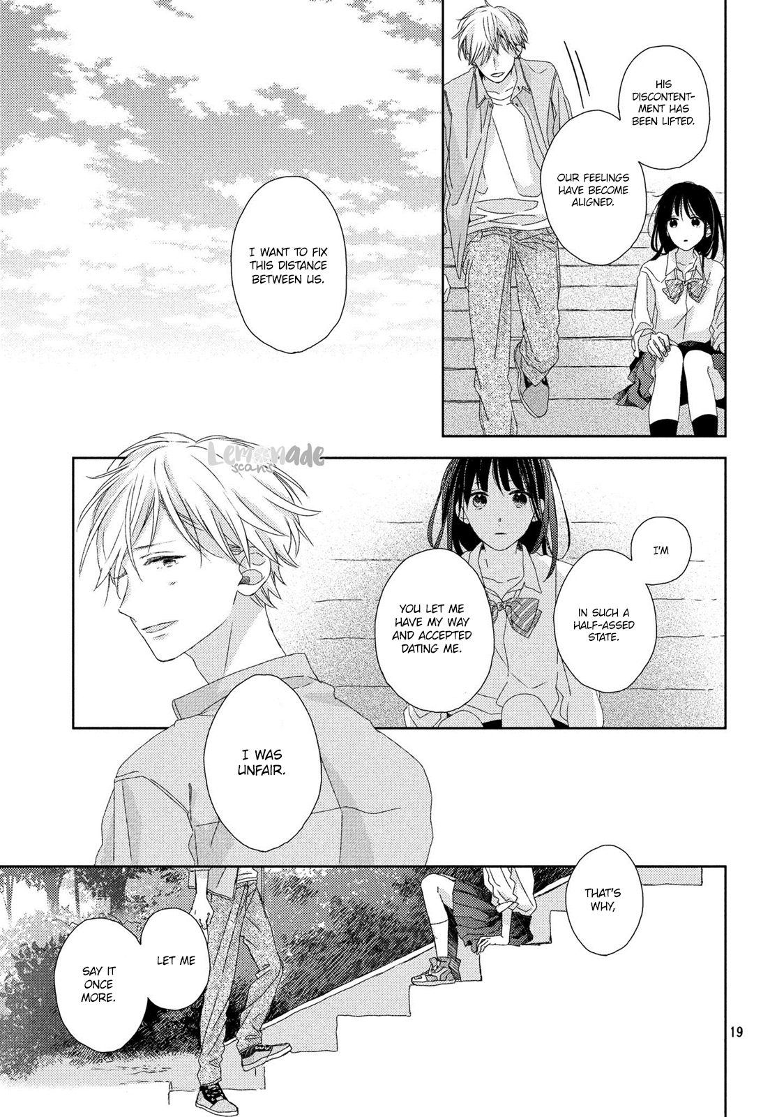 Renzu-Sou no Sankaku Chapter 13 page 20 - Chapter 13: Farewell Kiss