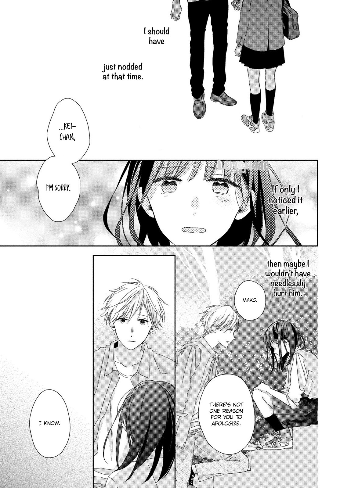 Renzu-Sou no Sankaku Chapter 13 page 24 - Chapter 13: Farewell Kiss