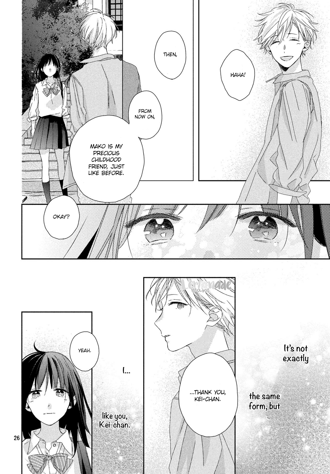 Renzu-Sou no Sankaku Chapter 13 page 27 - Chapter 13: Farewell Kiss