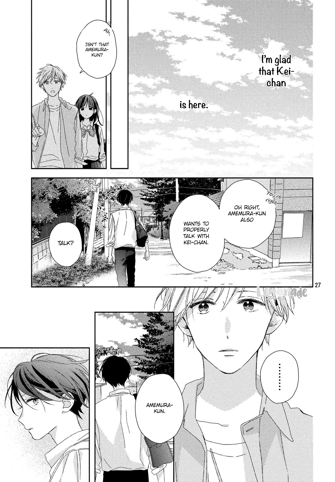 Renzu-Sou no Sankaku Chapter 13 page 28 - Chapter 13: Farewell Kiss