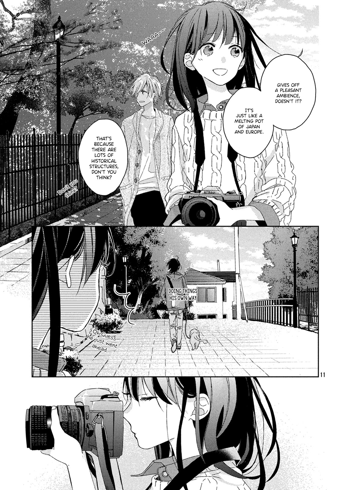 Renzu-Sou no Sankaku Chapter 4 page 13 - Chapter 4: Film 4