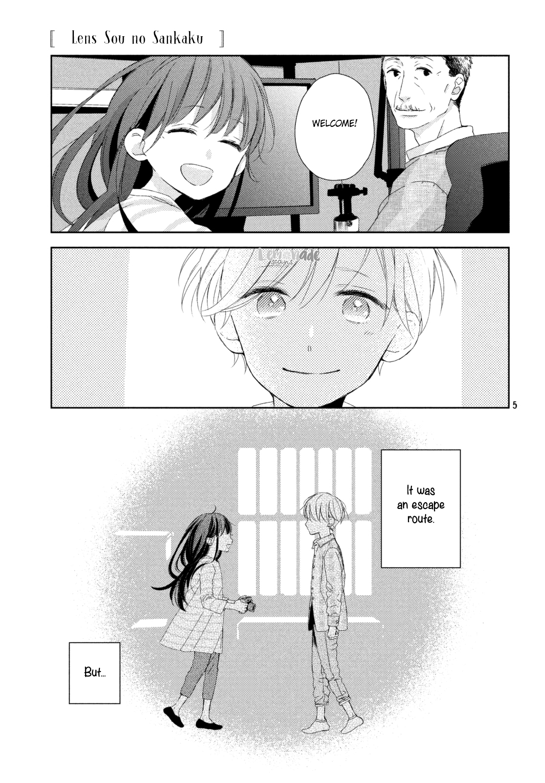 Renzu-Sou no Sankaku Chapter 6 page 6 - Chapter 6: Film 6