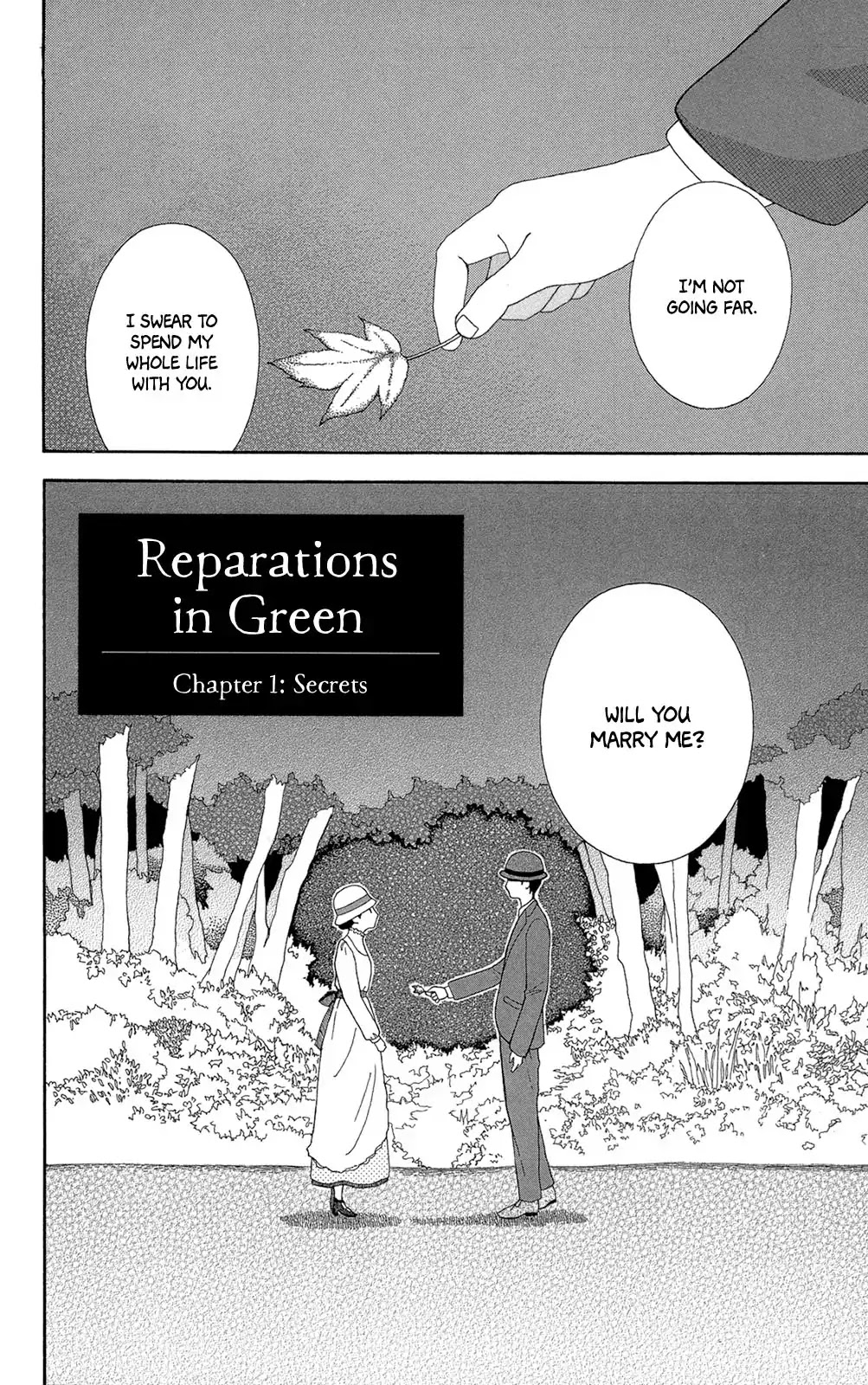 Reparations in Green Chapter 1 page 10 - Chapter 1: Secrets