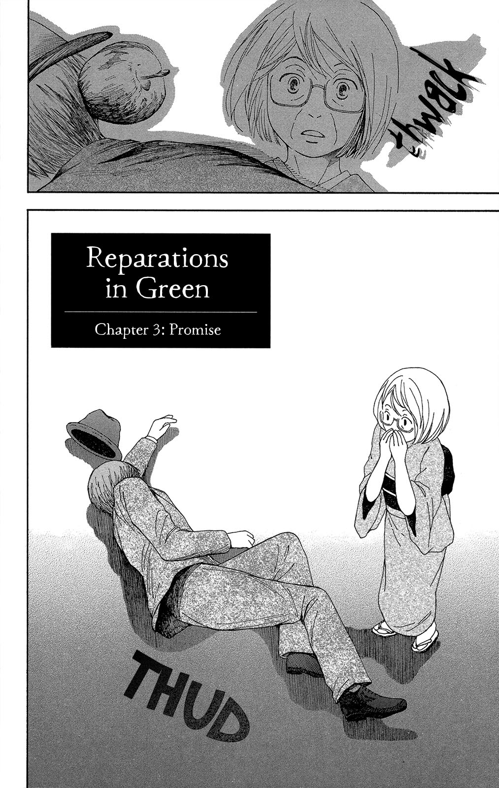 Reparations in Green Chapter 3 page 3 - Chapter 3: Promise