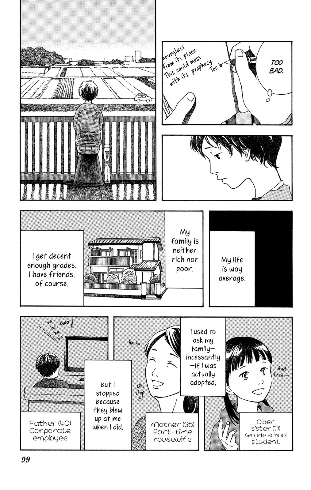 Reparations in Green Chapter 4 page 6 - Chapter 4: Me and Evil and Peaceful Days