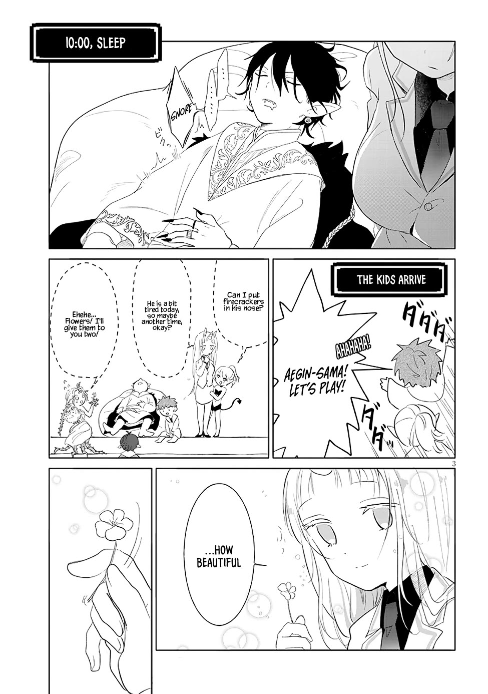 Repopulating the Dungeon Depleted of Monsters Chapter 14.5 page 3 - Chapter 14.5: Aegin's everyday life
