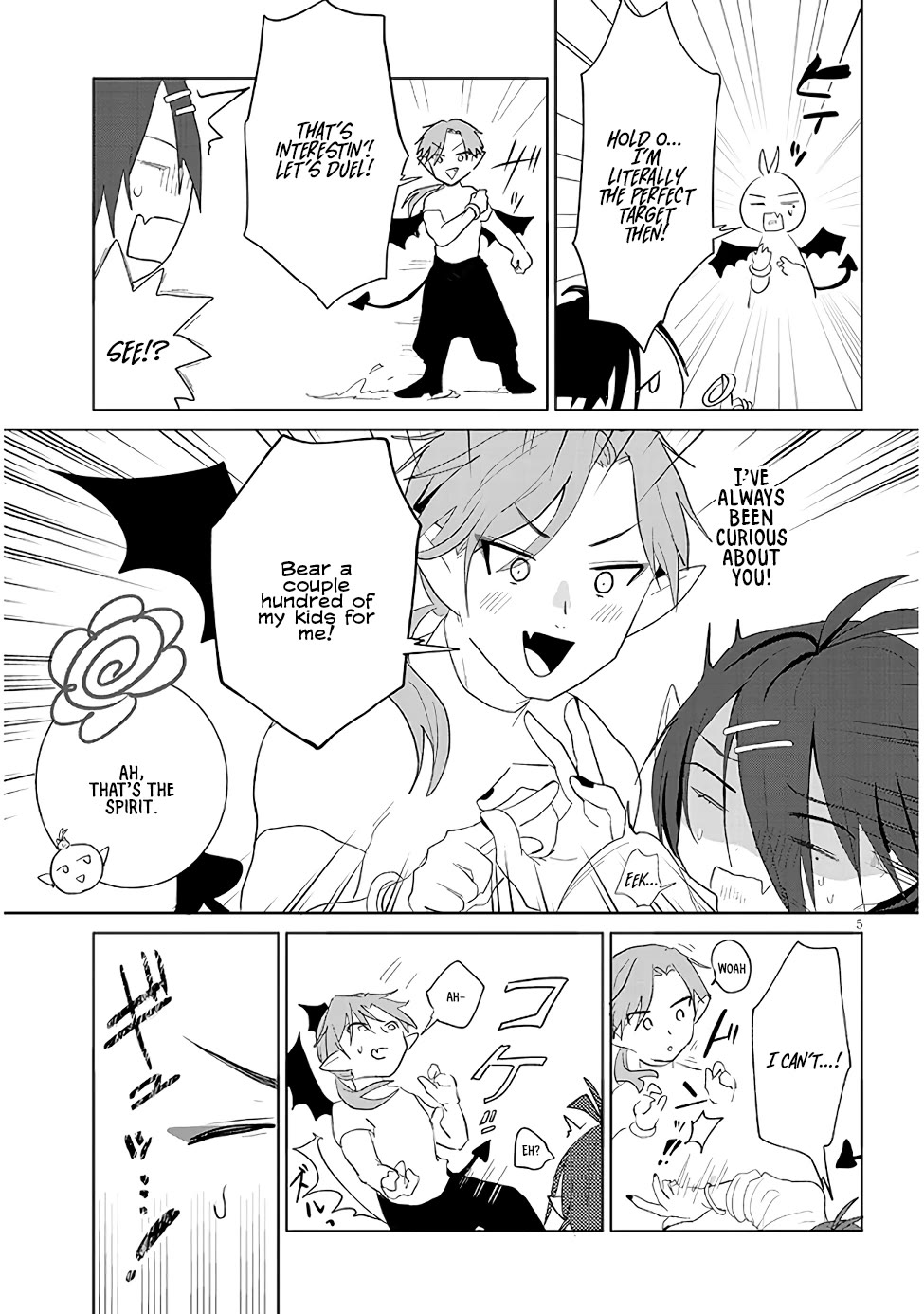 Repopulating the Dungeon Depleted of Monsters Chapter 15 page 5 - Chapter 15: Pregnancy battle: First round!