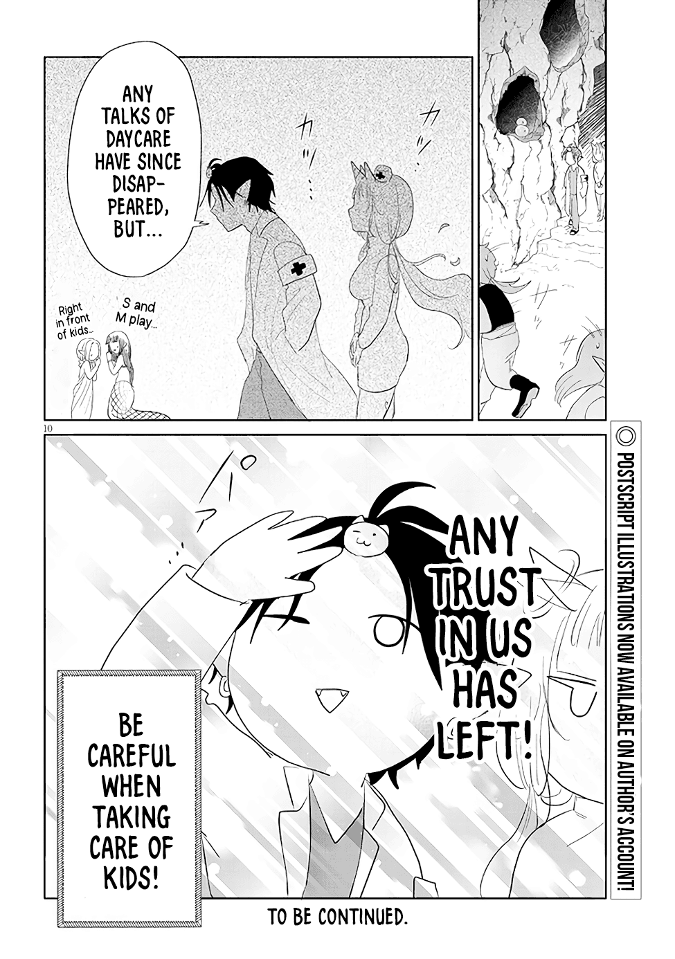 Repopulating the Dungeon Depleted of Monsters Chapter 17 page 10 - Chapter 17: The State of Childcare in The Genkai Dungeon
