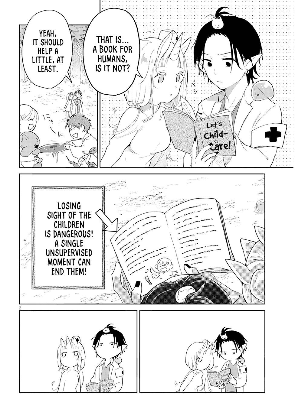 Repopulating the Dungeon Depleted of Monsters Chapter 17 page 2 - Chapter 17: The State of Childcare in The Genkai Dungeon