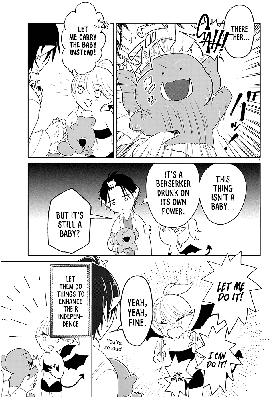 Repopulating the Dungeon Depleted of Monsters Chapter 17 page 5 - Chapter 17: The State of Childcare in The Genkai Dungeon