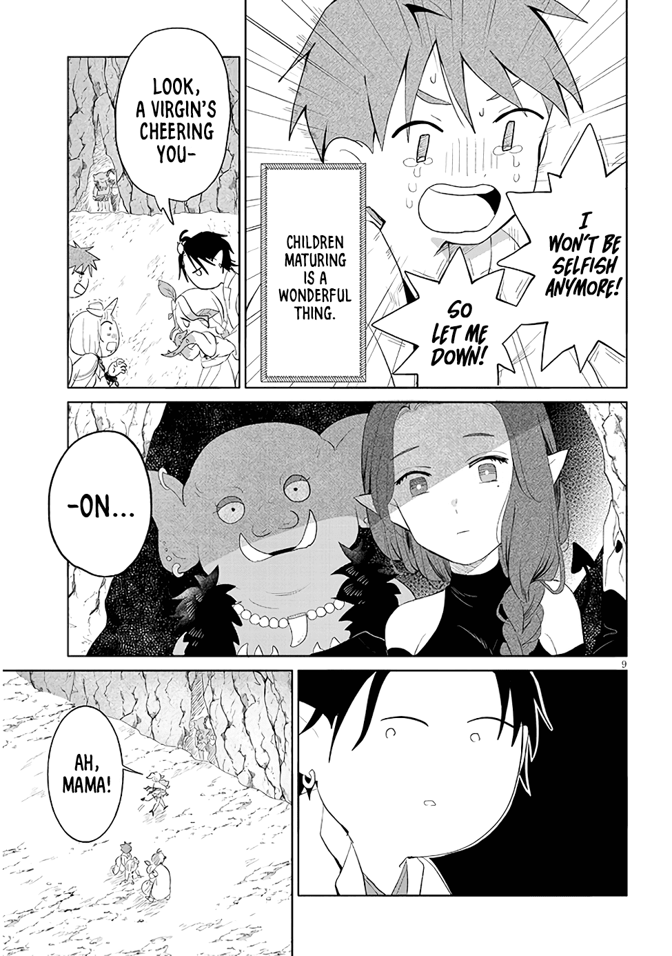 Repopulating the Dungeon Depleted of Monsters Chapter 17 page 9 - Chapter 17: The State of Childcare in The Genkai Dungeon
