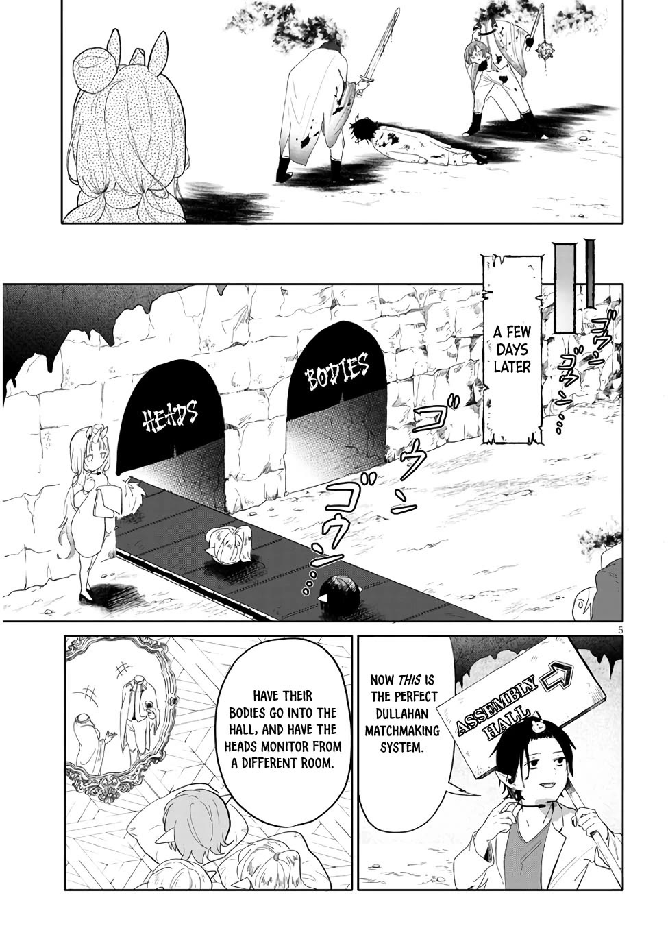 Repopulating the Dungeon Depleted of Monsters Chapter 2 page 5 - Chapter 2: Dullahan matchmaking