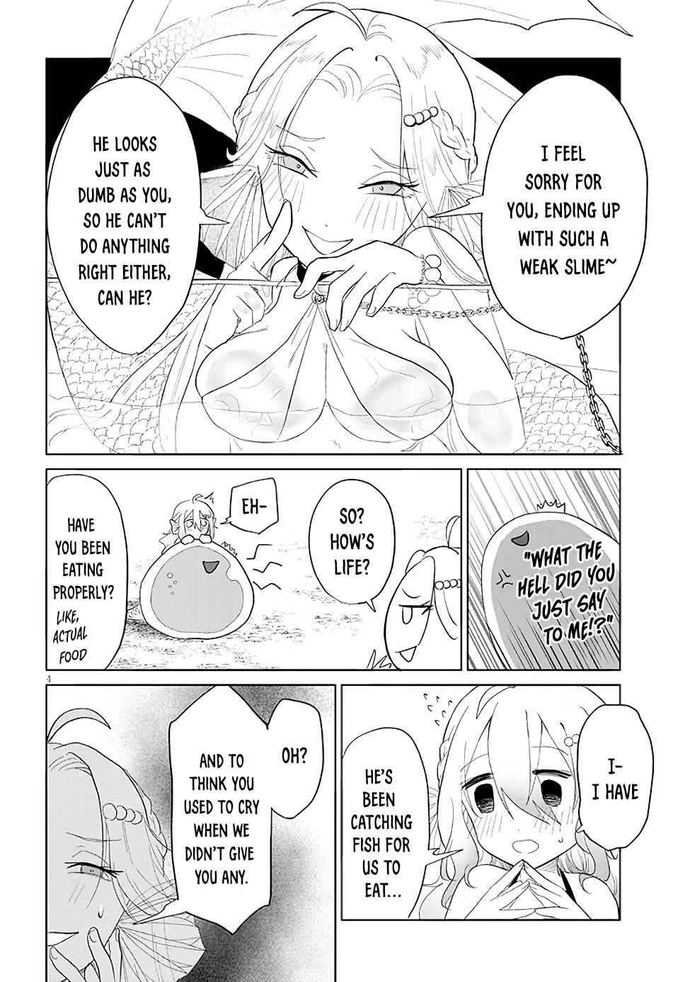 Repopulating the Dungeon Depleted of Monsters Chapter 21 page 4 - Chapter 21: The Mermaid and The Slime