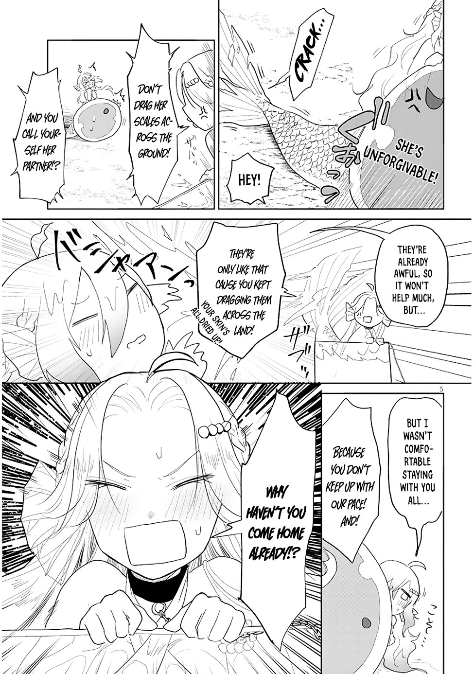 Repopulating the Dungeon Depleted of Monsters Chapter 21 page 5 - Chapter 21: The Mermaid and The Slime