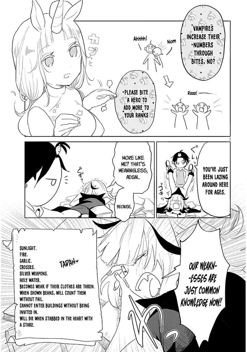 Repopulating the Dungeon Depleted of Monsters Chapter 22 page 3 - Chapter 22: Training a Vampire