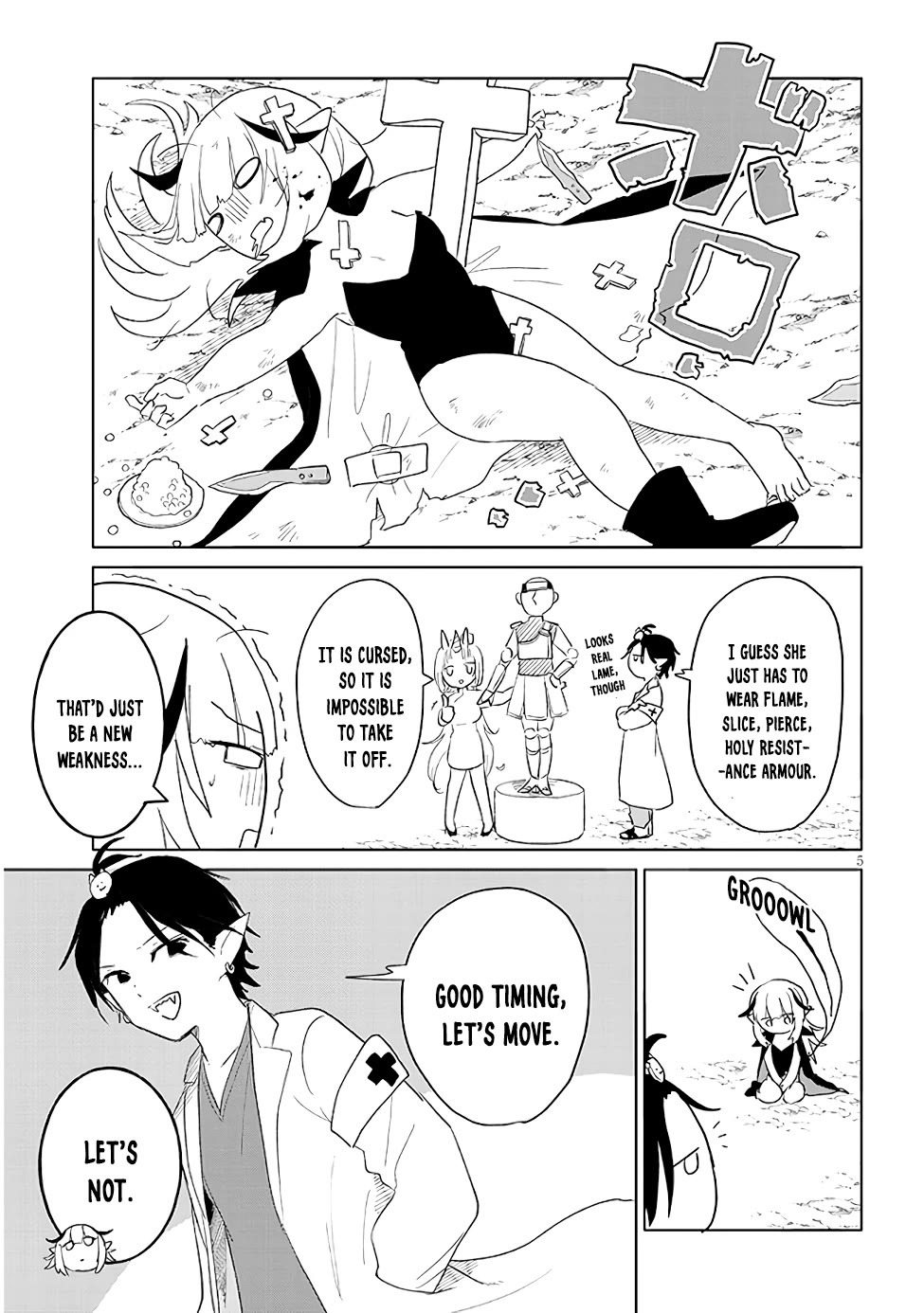 Repopulating the Dungeon Depleted of Monsters Chapter 22 page 5 - Chapter 22: Training a Vampire