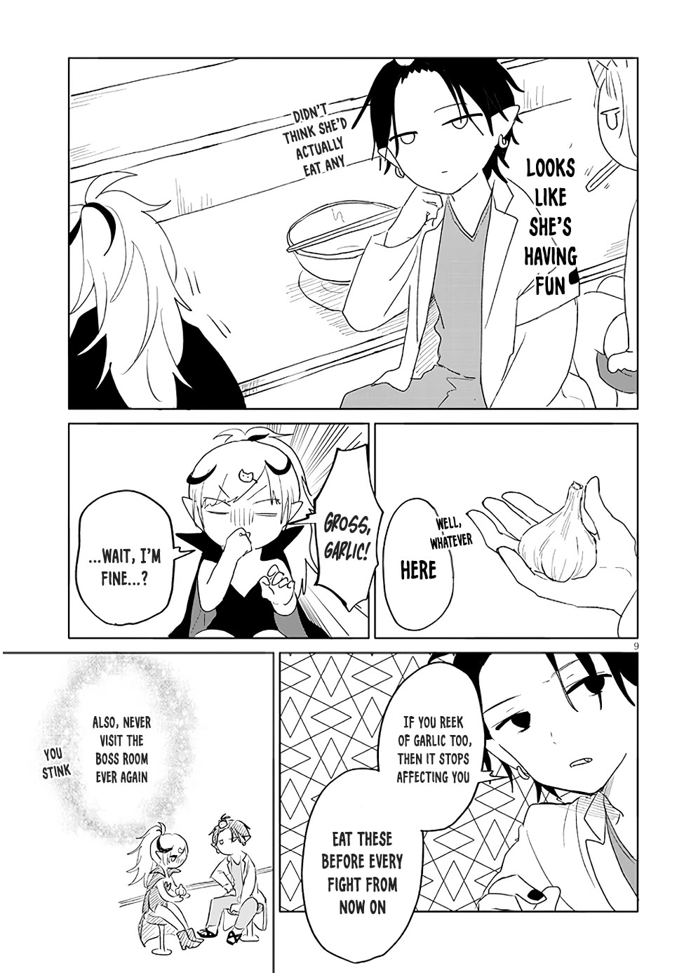 Repopulating the Dungeon Depleted of Monsters Chapter 22 page 9 - Chapter 22: Training a Vampire