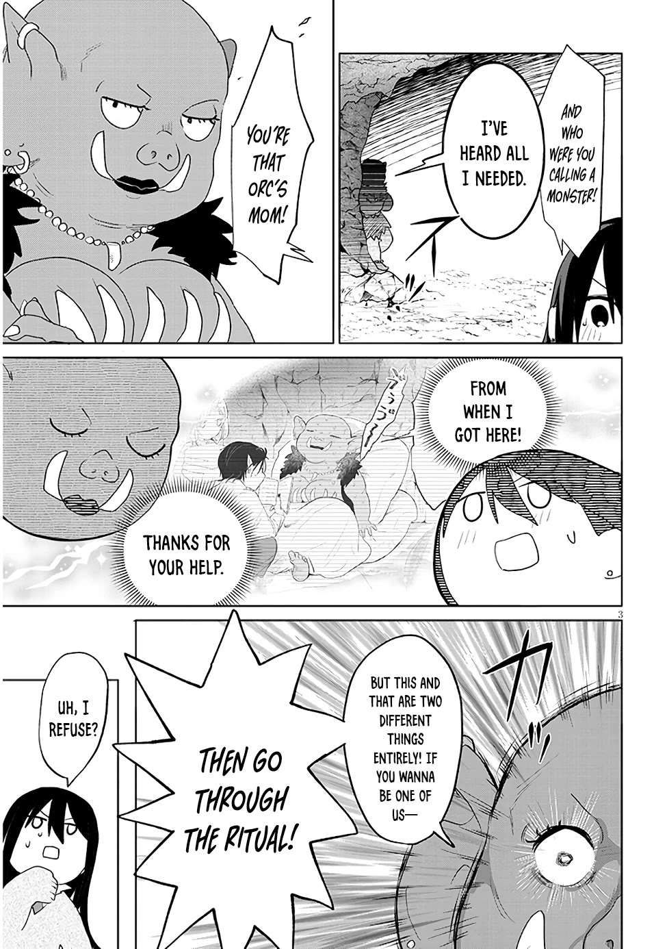 Repopulating the Dungeon Depleted of Monsters Chapter 24 page 3 - Chapter 24: An Orc Ritual