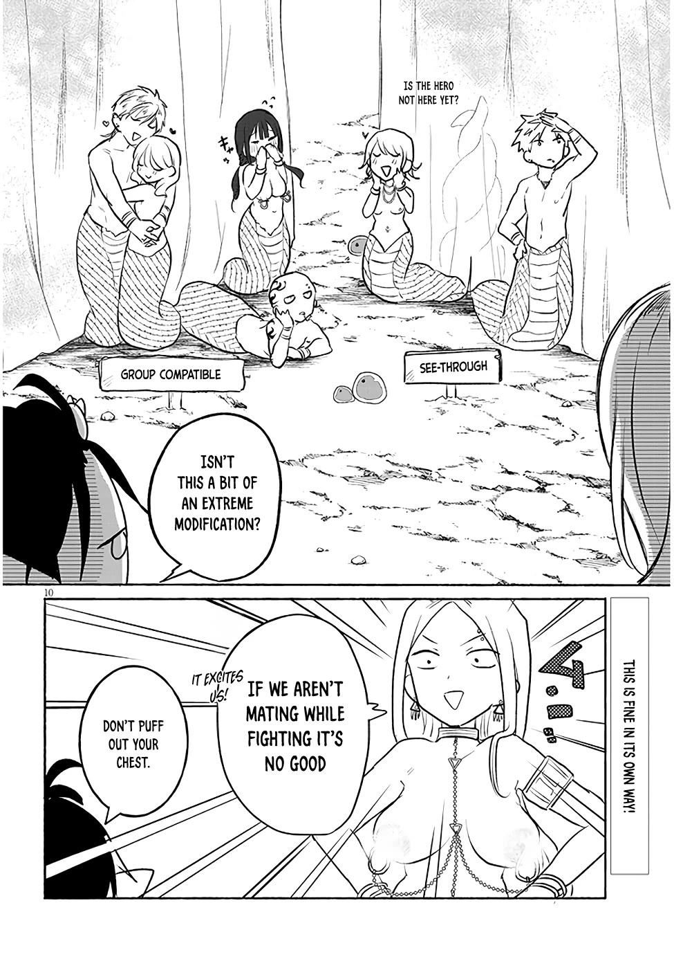 Repopulating the Dungeon Depleted of Monsters Chapter 29 page 10 - Chapter 29: Lamia's Sexuality