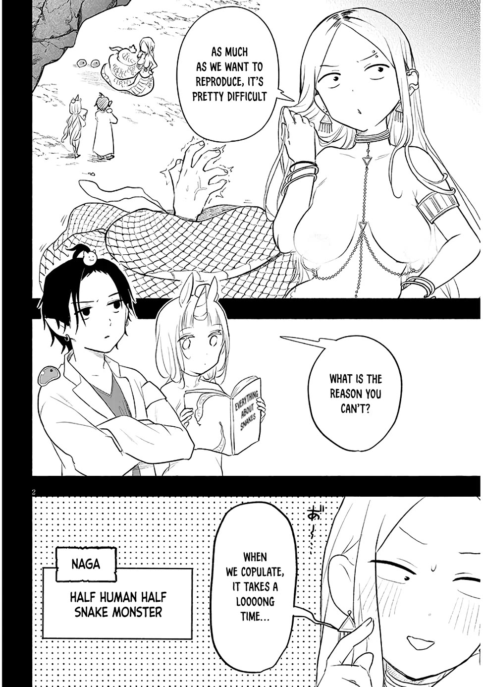 Repopulating the Dungeon Depleted of Monsters Chapter 29 page 2 - Chapter 29: Lamia's Sexuality