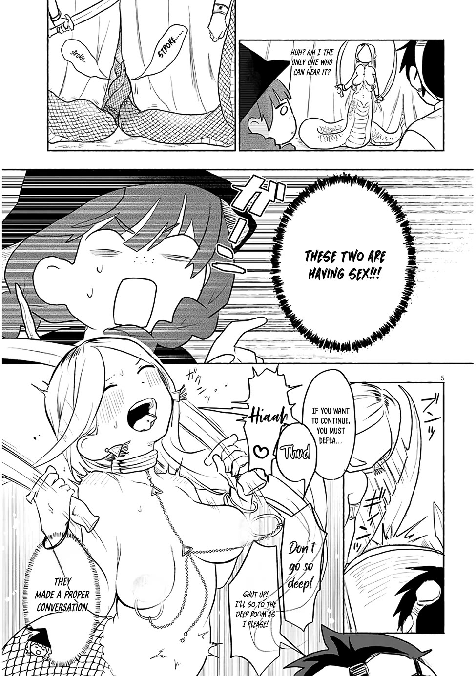 Repopulating the Dungeon Depleted of Monsters Chapter 29 page 5 - Chapter 29: Lamia's Sexuality