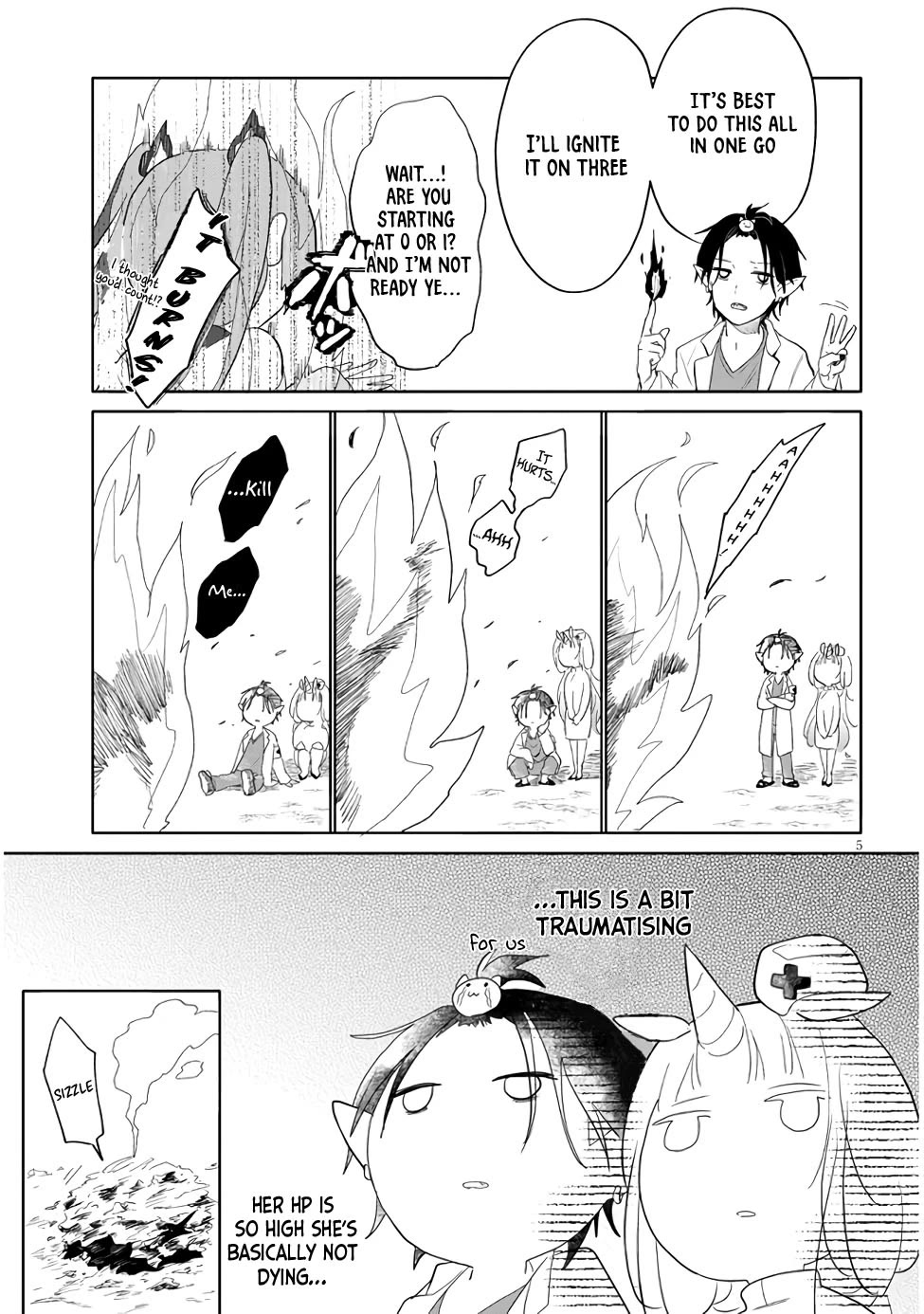 Repopulating the Dungeon Depleted of Monsters Chapter 4 page 5 - Chapter 4: How to cook a phoenix