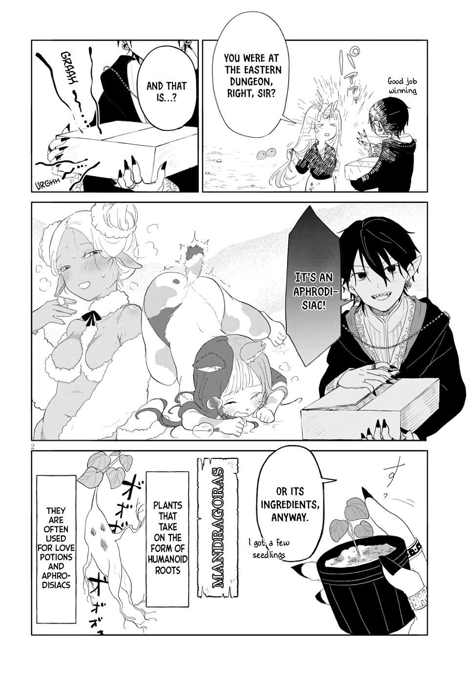 Repopulating the Dungeon Depleted of Monsters Chapter 5 page 2 - Chapter 5: How to raise a mandragora