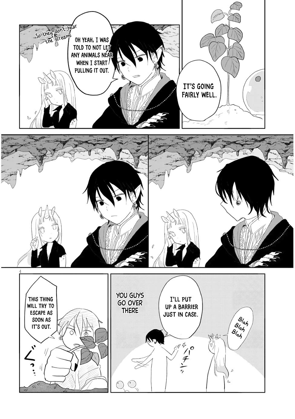 Repopulating the Dungeon Depleted of Monsters Chapter 5 page 4 - Chapter 5: How to raise a mandragora