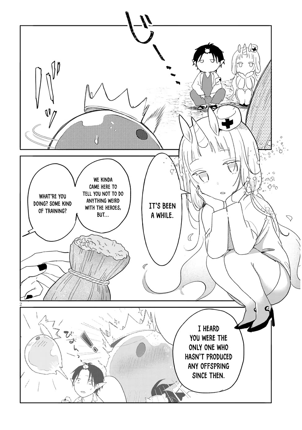 Repopulating the Dungeon Depleted of Monsters Chapter 6 page 2 - Chapter 6: The marriage hunt of a slime