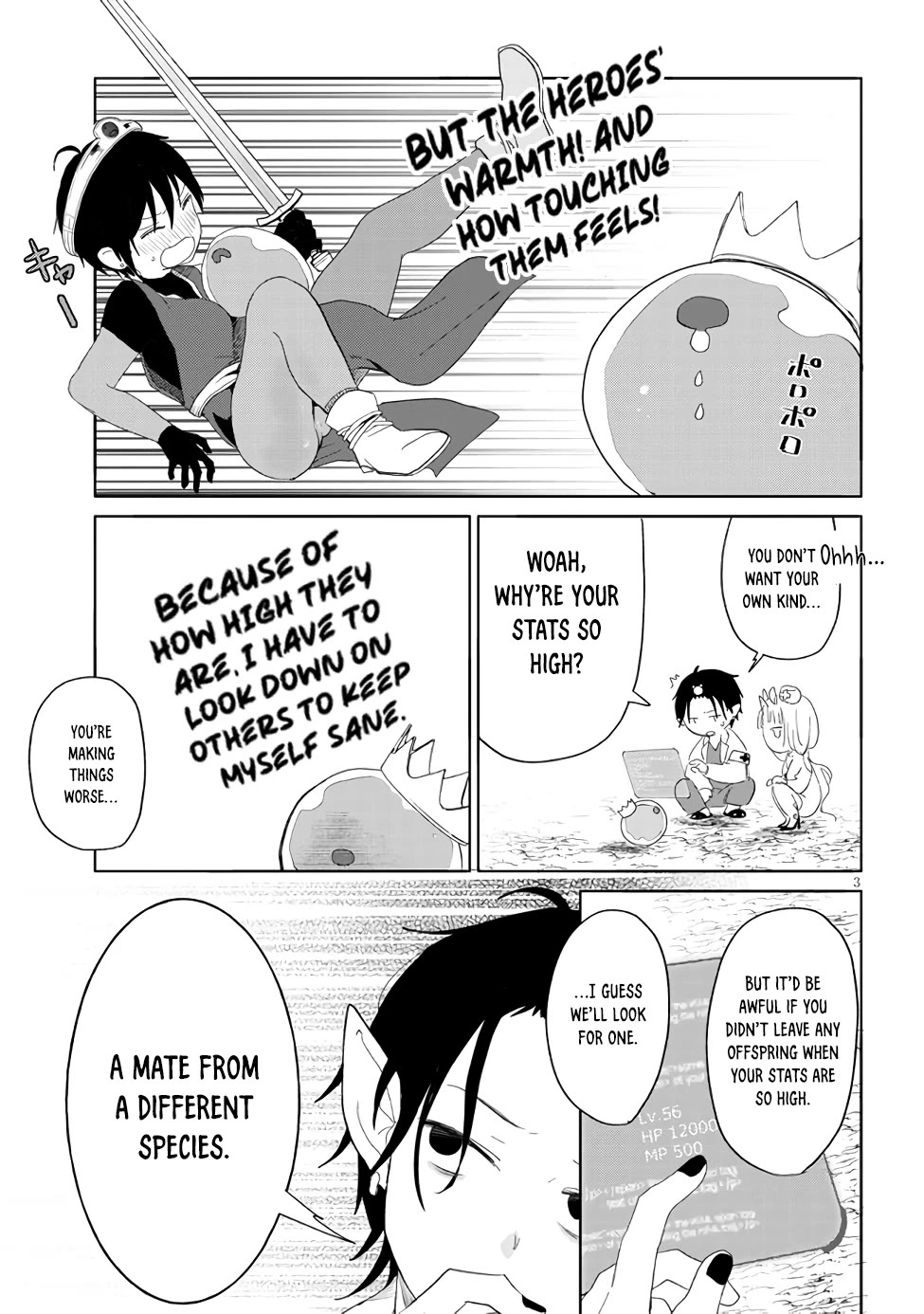 Repopulating the Dungeon Depleted of Monsters Chapter 6 page 3 - Chapter 6: The marriage hunt of a slime