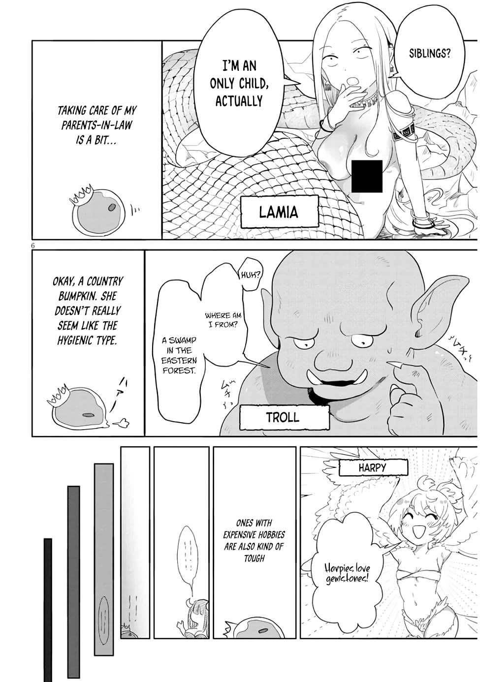 Repopulating the Dungeon Depleted of Monsters Chapter 6 page 6 - Chapter 6: The marriage hunt of a slime