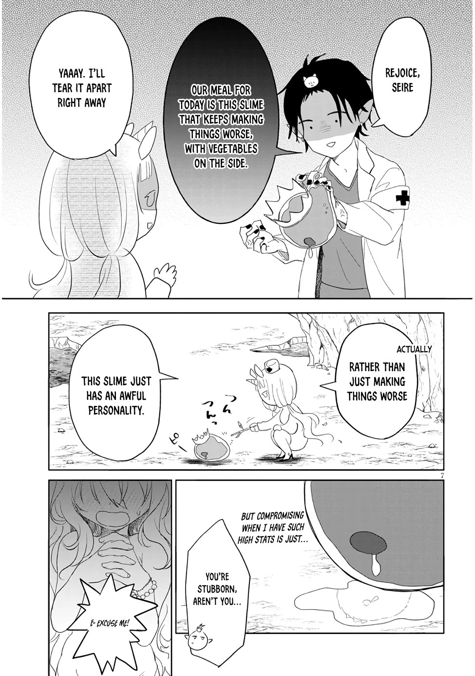 Repopulating the Dungeon Depleted of Monsters Chapter 6 page 7 - Chapter 6: The marriage hunt of a slime