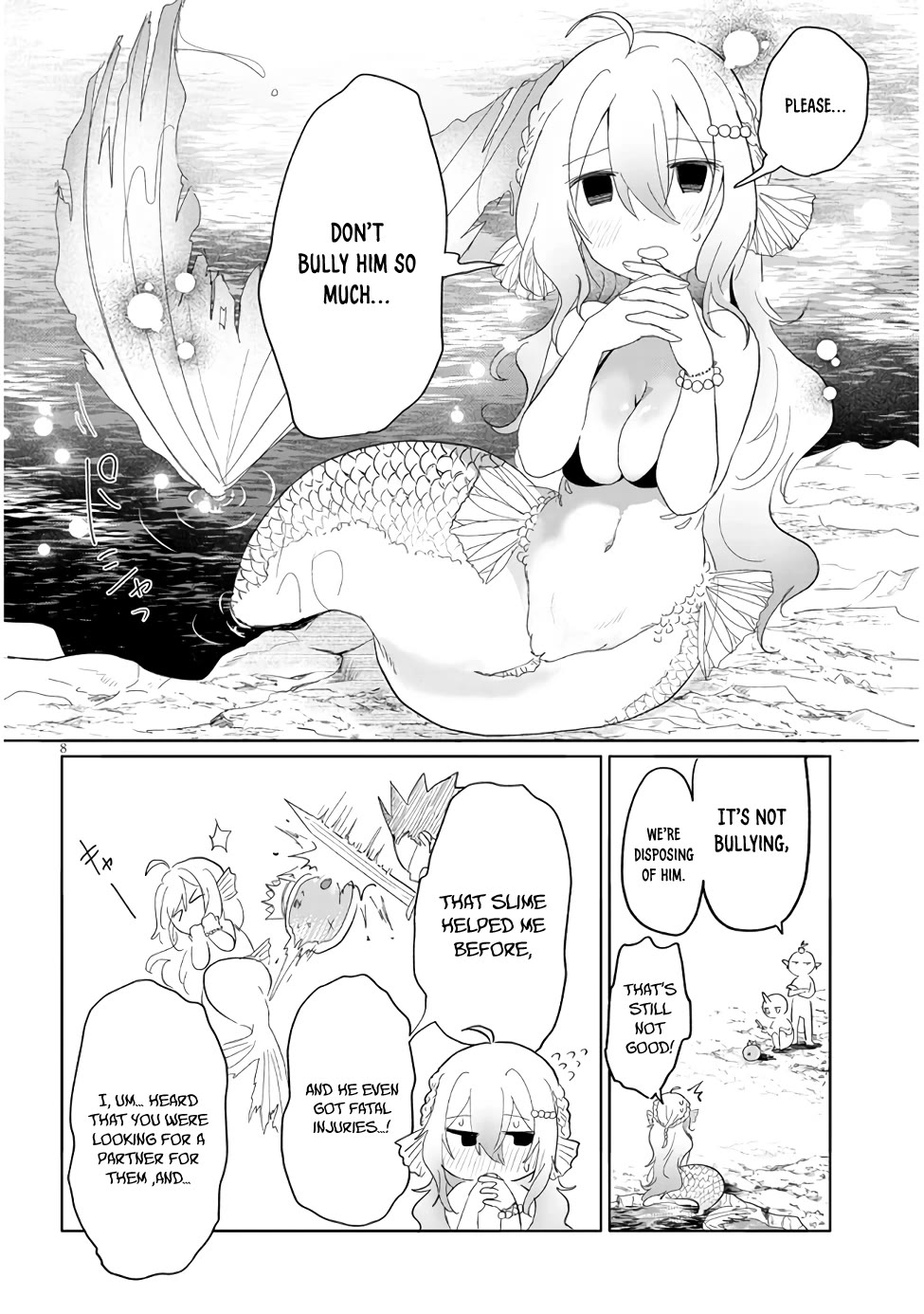Repopulating the Dungeon Depleted of Monsters Chapter 6 page 8 - Chapter 6: The marriage hunt of a slime