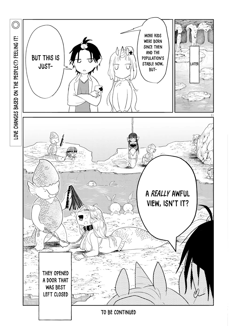 Repopulating the Dungeon Depleted of Monsters Chapter 7 page 11 - Chapter 7: How to discipline mermaids