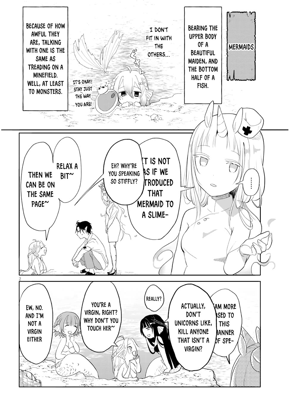 Repopulating the Dungeon Depleted of Monsters Chapter 7 page 2 - Chapter 7: How to discipline mermaids