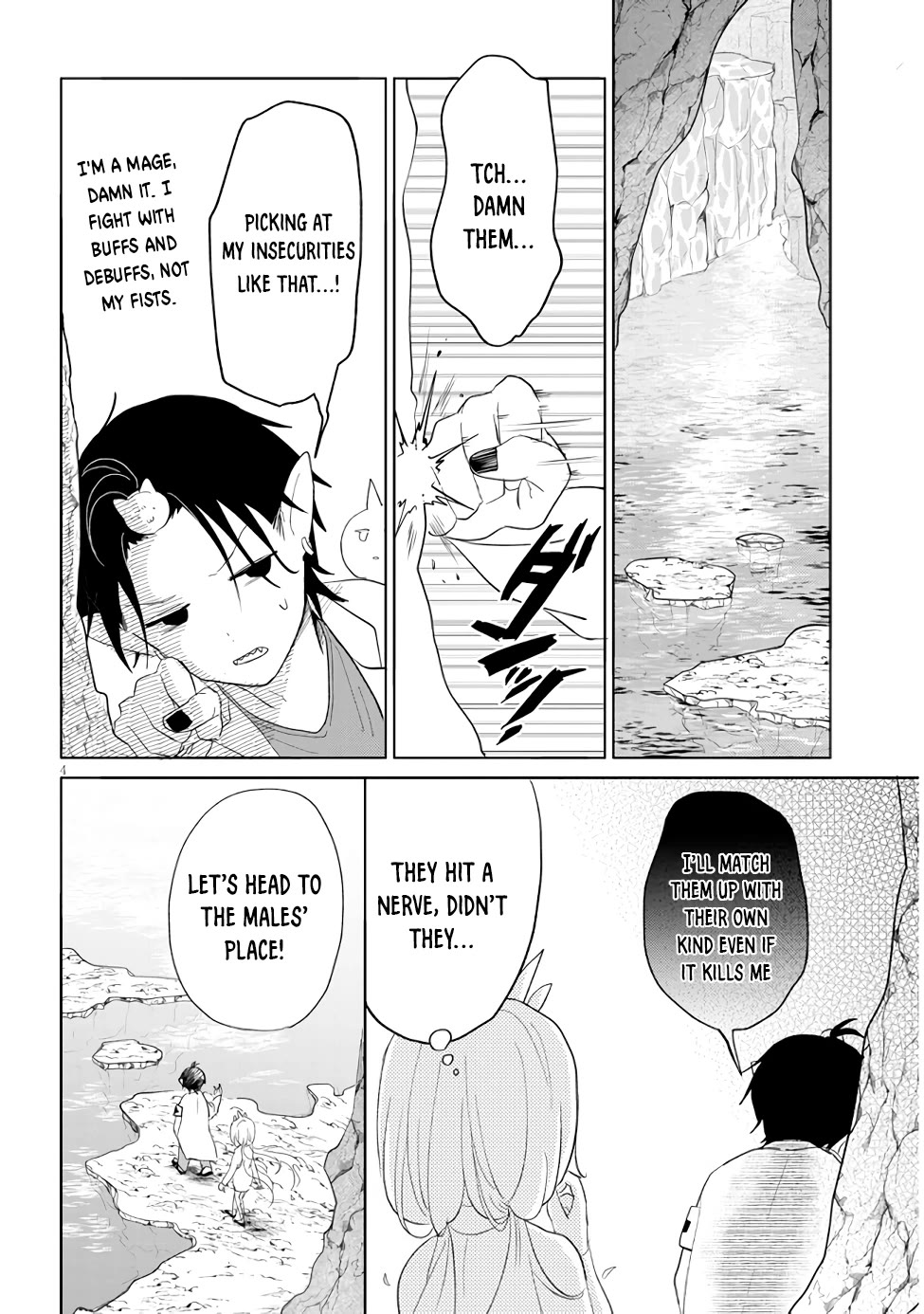 Repopulating the Dungeon Depleted of Monsters Chapter 7 page 4 - Chapter 7: How to discipline mermaids
