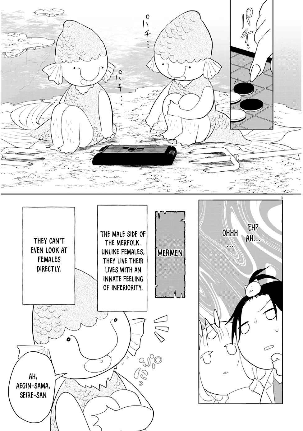Repopulating the Dungeon Depleted of Monsters Chapter 7 page 5 - Chapter 7: How to discipline mermaids