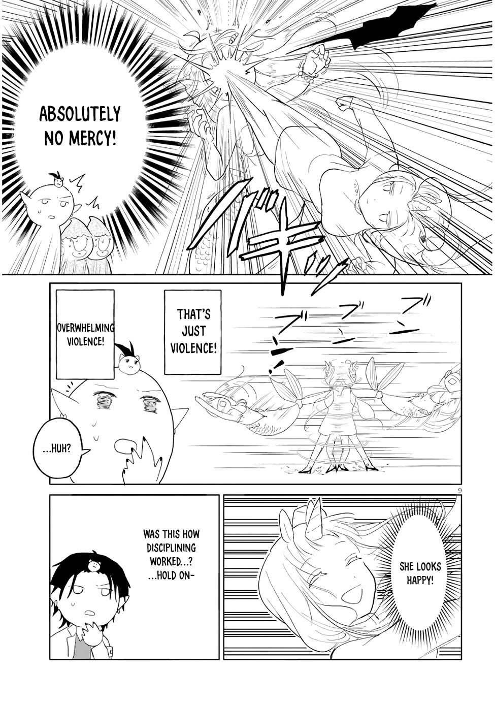 Repopulating the Dungeon Depleted of Monsters Chapter 7 page 9 - Chapter 7: How to discipline mermaids